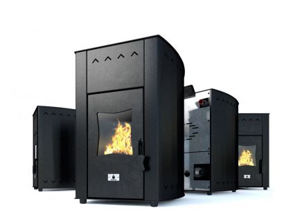 Пелетна камина с водна риза EcoSpar MINIMA 12 kw