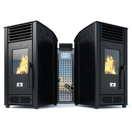 Суха пелетна камина EcoSpar SOLARA 6kw