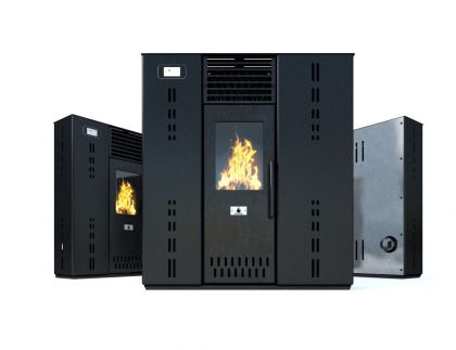 Суха пелетна камина EcoSpar GEMINI 10kw