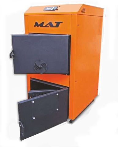 Котел за парно на твърдо гориво МАТ Power 55 kW