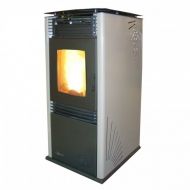 Суха пелетна камина GreenEcoTherm PS 9 Pony - бяла