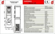 Суха пелетна камина GreenEcoTherm Gardenia 8kW - параметри