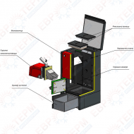 Пелетен котел PELLETHERM V.4 Long Time 18 kW - Parno EU