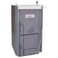 Стоманен котел на твърдо гориво Bisolid NEW N 25kW