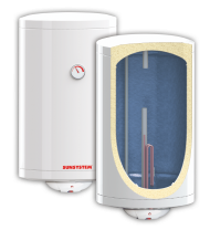 Бойлер Sunsystem 100L, 2kW, емайлиран/вертикален - малък диаметър