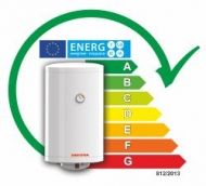 Бойлер Sunsystem 80L, 3kW, емайлиран/вертикален - със серпентина - клас