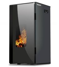Пелетнa каминa BURNiT VISION 18kW - черна