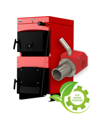 Пелетен пакет BURNiT 20kW- котел на твърдо гориво WBS + пелетна горелка PELL  + присъединителен комплект
