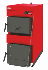 Пелетен пакет BURNiT 90kW- котел на твърдо гориво WBS + пелетна горелка PELL  + присъединителен комплект